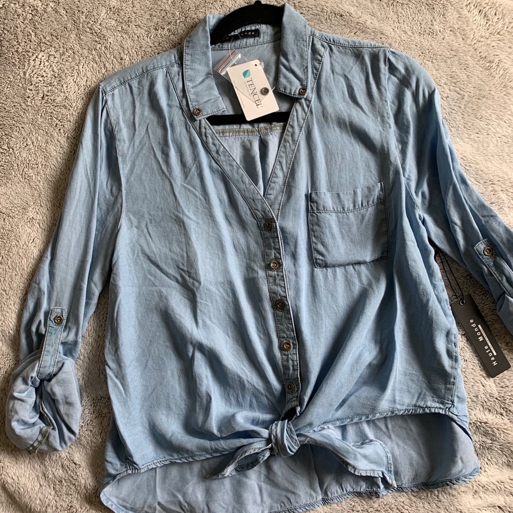 Button up top